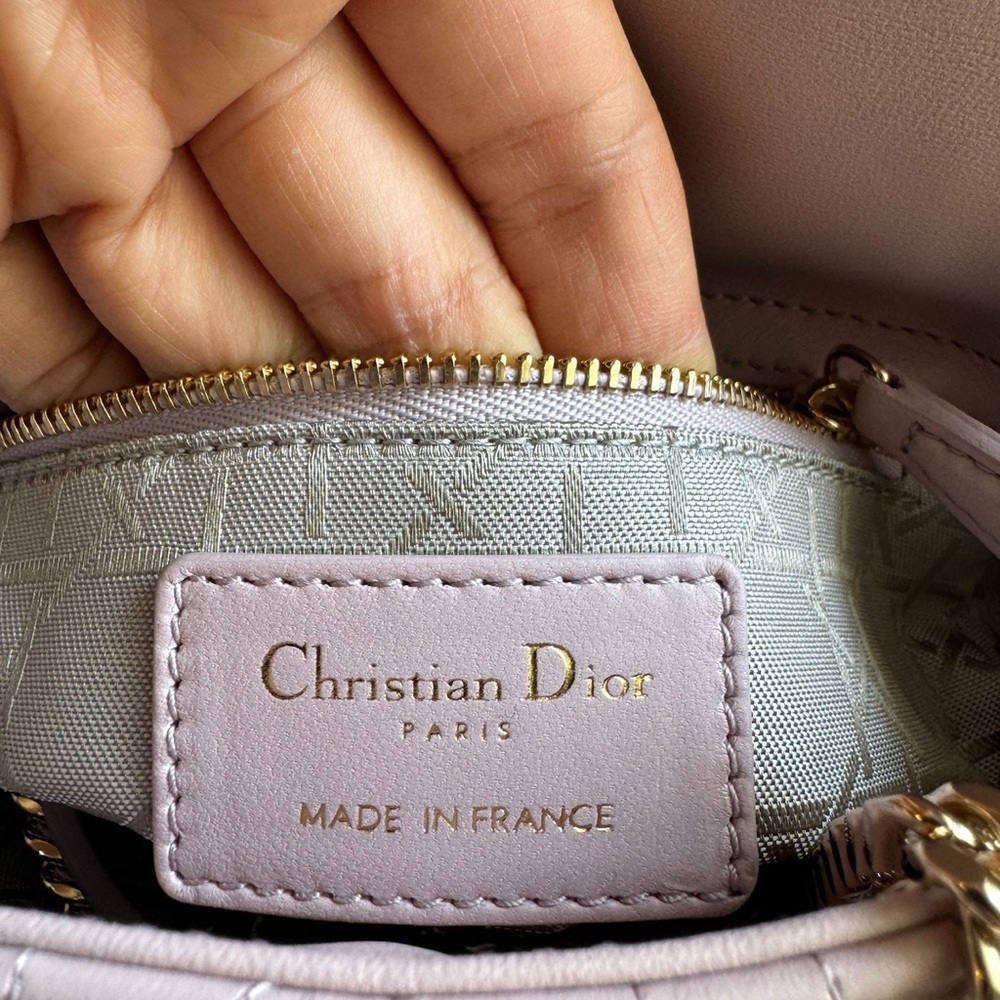 Dior: lady dior size mini - Picture 7 of 14